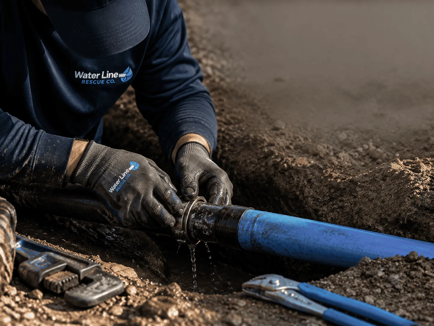 Why choose Water Line Repair in Krebs, OK